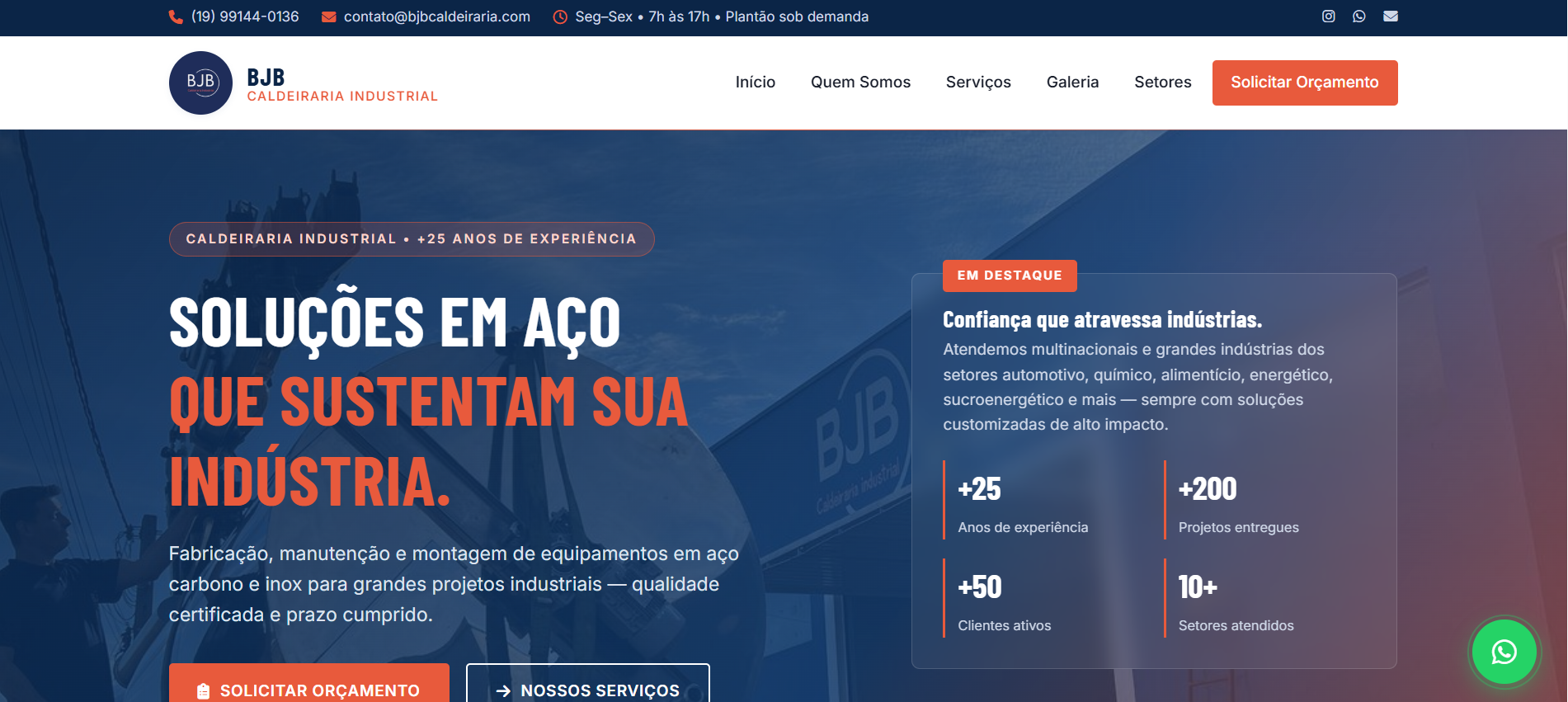 BJB Caldeiraria Industrial
